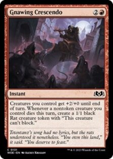 (image for) Gnawing Crescendo (Foil)