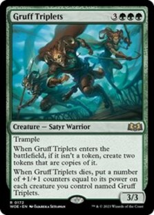 (image for) Gruff Triplets (Foil)