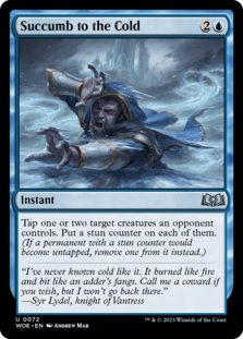 (image for) Succumb to the Cold