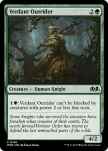 (image for) Verdant Outrider