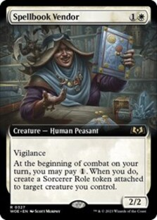 (image for) Spellbook Vendor (Extended Art)