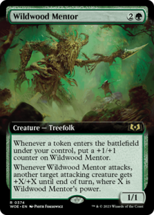 (image for) Wildwood Mentor (Extended Art)