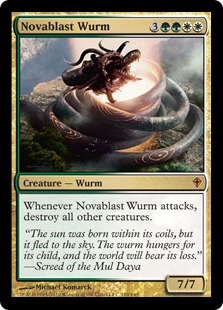 (image for) Novablast Wurm
