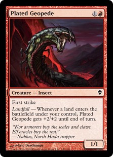 (image for) Plated Geopede