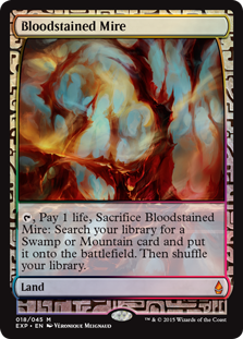 (image for) Bloodstained Mire - Zendikar Expedition