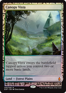 (image for) Canopy Vista - Zendikar Expedition