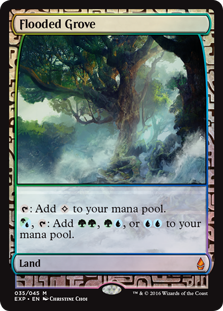 (image for) Flooded Grove - Zendikar Expedition