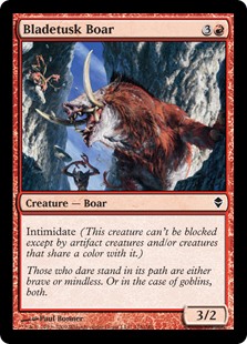 (image for) Bladetusk Boar (Foil)