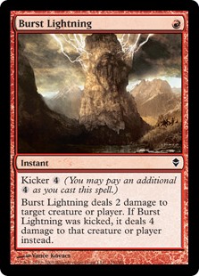 (image for) Burst Lightning (Foil)