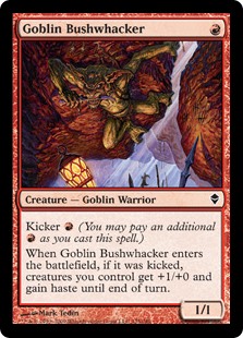 (image for) Goblin Bushwhacker (Foil)