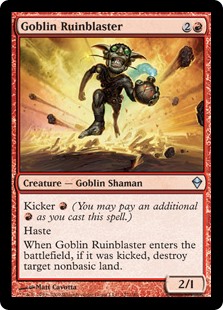 (image for) Goblin Ruinblaster (Foil)