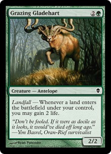 (image for) Grazing Gladehart (Foil)