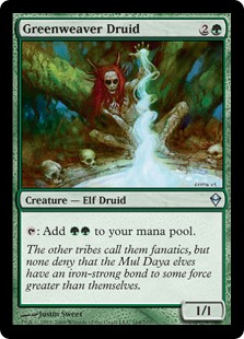(image for) Greenweaver Druid (Foil)