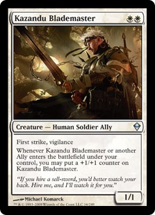 (image for) Kazandu Blademaster (Foil)