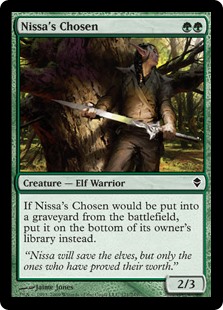 (image for) Nissa's Chosen (Foil)