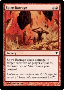 (image for) Spire Barrage (Foil)
