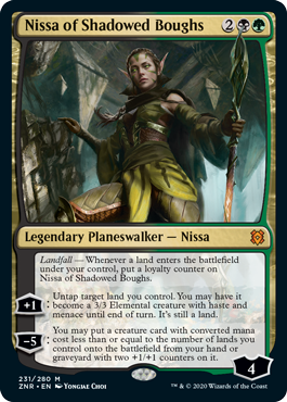 (image for) Nissa of Shadowed Boughs