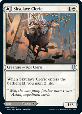 (image for) Skyclave Cleric // Skyclave Basilica