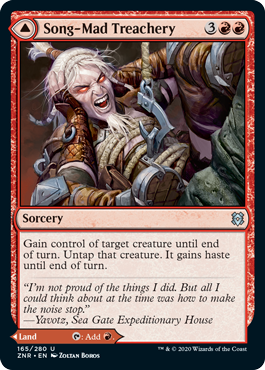 (image for) Song-Mad Treachery // Song-Mad Ruins