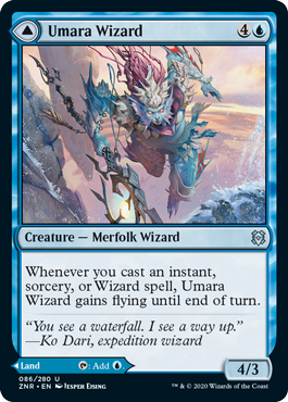 (image for) Umara Wizard // Umara Skyfalls (Foil)
