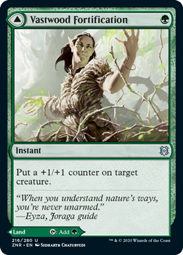 (image for) Vastwood Fortification // Vastwood Thicket (Foil)