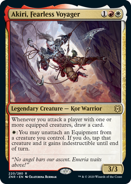 (image for) Akiri, Fearless Voyager (Foil)