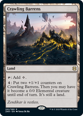(image for) Crawling Barrens (Foil)