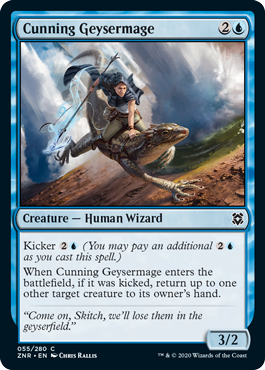 (image for) Cunning Geysermage (Foil)