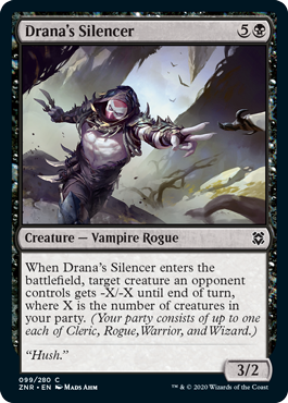 (image for) Drana's Silencer (Foil)
