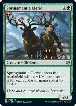 (image for) Springmantle Cleric (Foil)