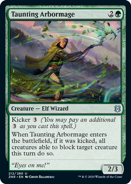 (image for) Taunting Arbormage (Foil)