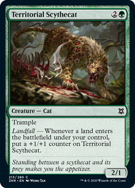 (image for) Territorial Scythecat (Foil)