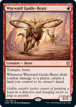 (image for) Wayward Guide-Beast (Foil)