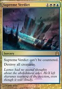 (image for) Supreme Verdict - Return to Ravnica Buy-a-Box Promo