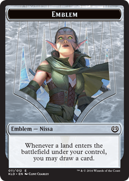 (image for) Emblem - Nissa, Vital Force - Kaladesh