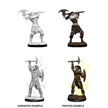 (image for) D&D Nolzur's Marvelous Miniatures : Female Goliath Barbarian