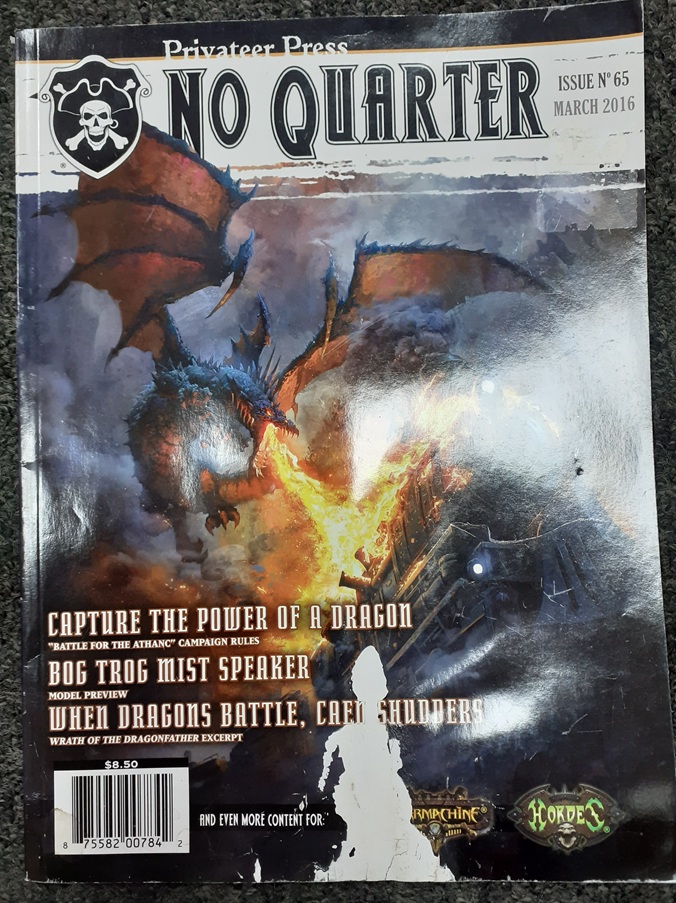 No Quarter Issue 65 March 2016 - Some cover damage (image for) No Quarter Issue 65 March 2016 - Some cover damage