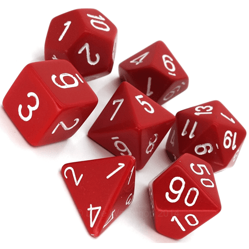 (image for) Opaque Poly Set - Red