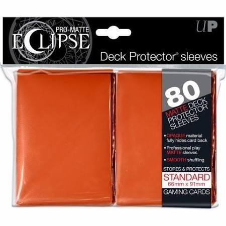 (image for) Pro Matte Eclipse Orange Standard Sleeves