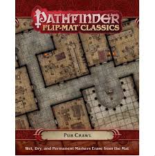 (image for) Pathfinder Flip-Mat - Pub Crawl