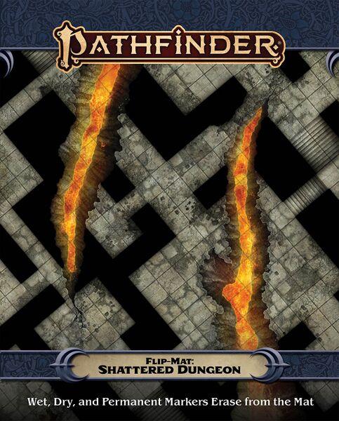 (image for) Pathfinder Flip Mat: Shattered Dungeon