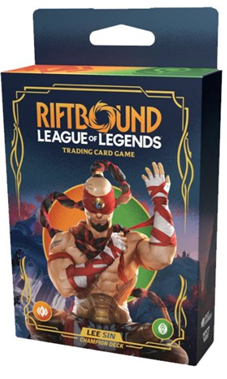 (image for) Riftbound League of Legends Champion Deck - Lee Sin