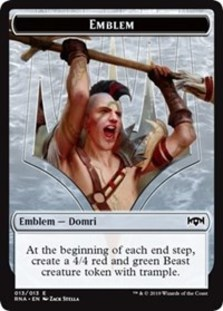 (image for) Emblem - Domri, Chaos Bringer