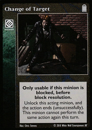 (image for) Change of Target