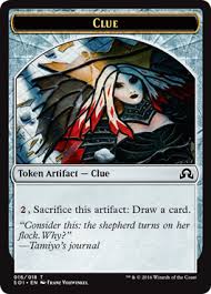 (image for) Clue Token (16) - Shadows Over Innistrad