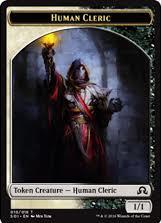 (image for) Human Cleric Token - Shadows Over Innistrad