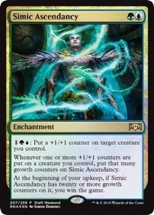 (image for) Simic Ascendancy - Ravnica Allegiance Draft Weekend Promo