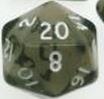 (image for) D20 Smoke Gem Dice: Bag of 10