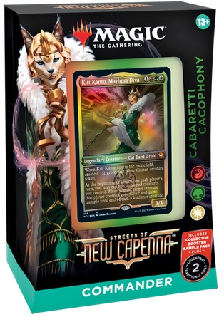 (image for) Streets of New Capenna Commander Deck: Cabaretti Cacophony