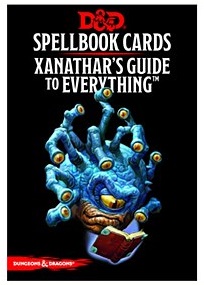 (image for) Xanathar's Guide to Everything Spellbook Cards